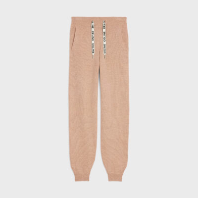 TRACK PANTS IN CASHMERE WOOL