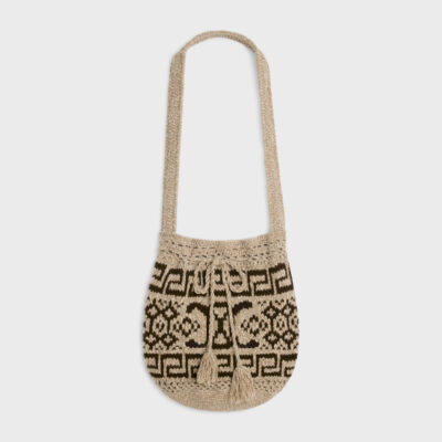 Bag in triomphe fair isle wool