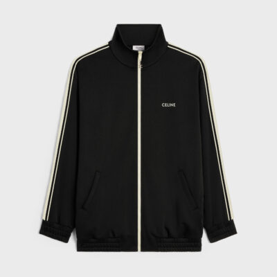 tracksuit jacket in double face jersey