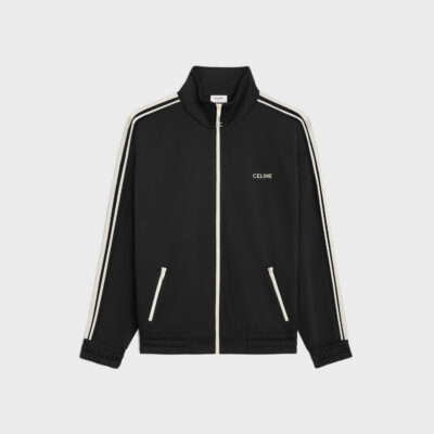 TRACKSUIT JACKET IN DOUBLE FACE JERSEY