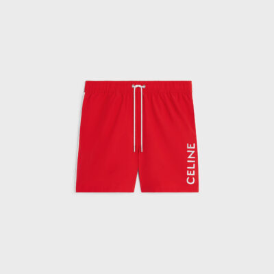 Celine swim shorts with piping in nylon