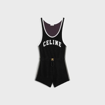 Celine romper in terry jersey