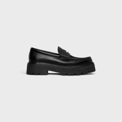 CELINE BULKY PENNY LOAFER in POLISHED BULLSKIN