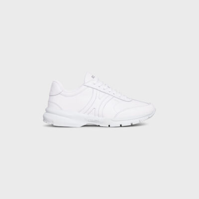 CELINE RUNNER CR-01 LOW LACE-UP SNEAKER in CALFSKIN