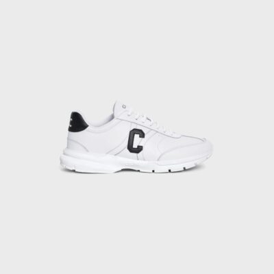 CELINE RUNNER CR-02 LOW LACE-UP SNEAKER in CALFSKIN