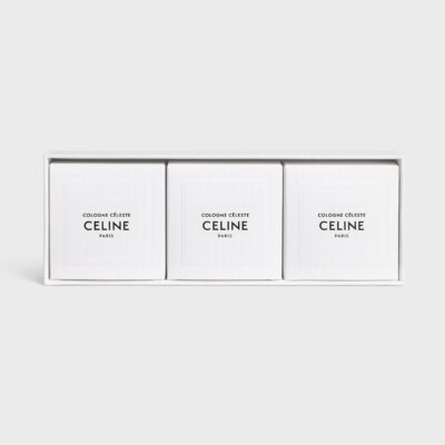 PERFUMED SOAPS SET COLOGNE CÉLESTE 3x100G